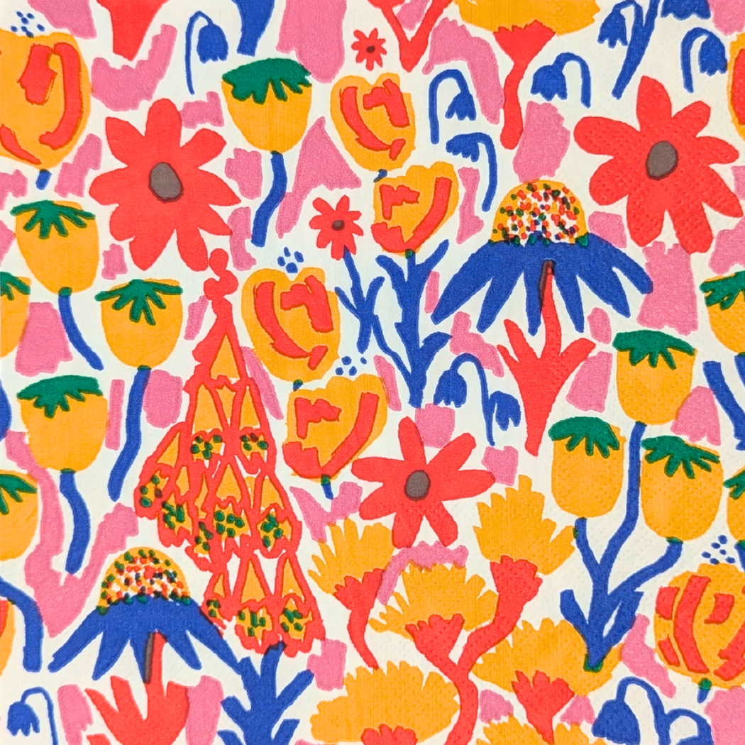 Garden Flowers | Paper Napkins