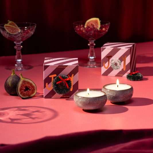 Joy Tea Lights | Box of 2 | Spiced Clementine