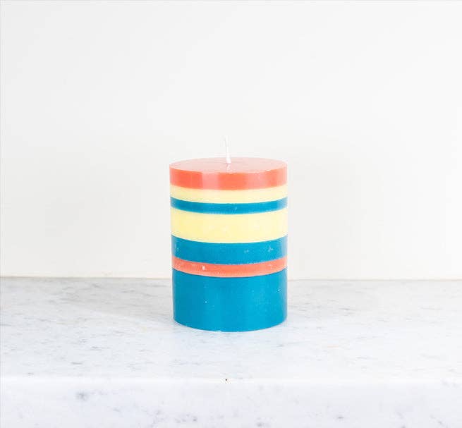 Multi Pillar Candle | British Colour Standard