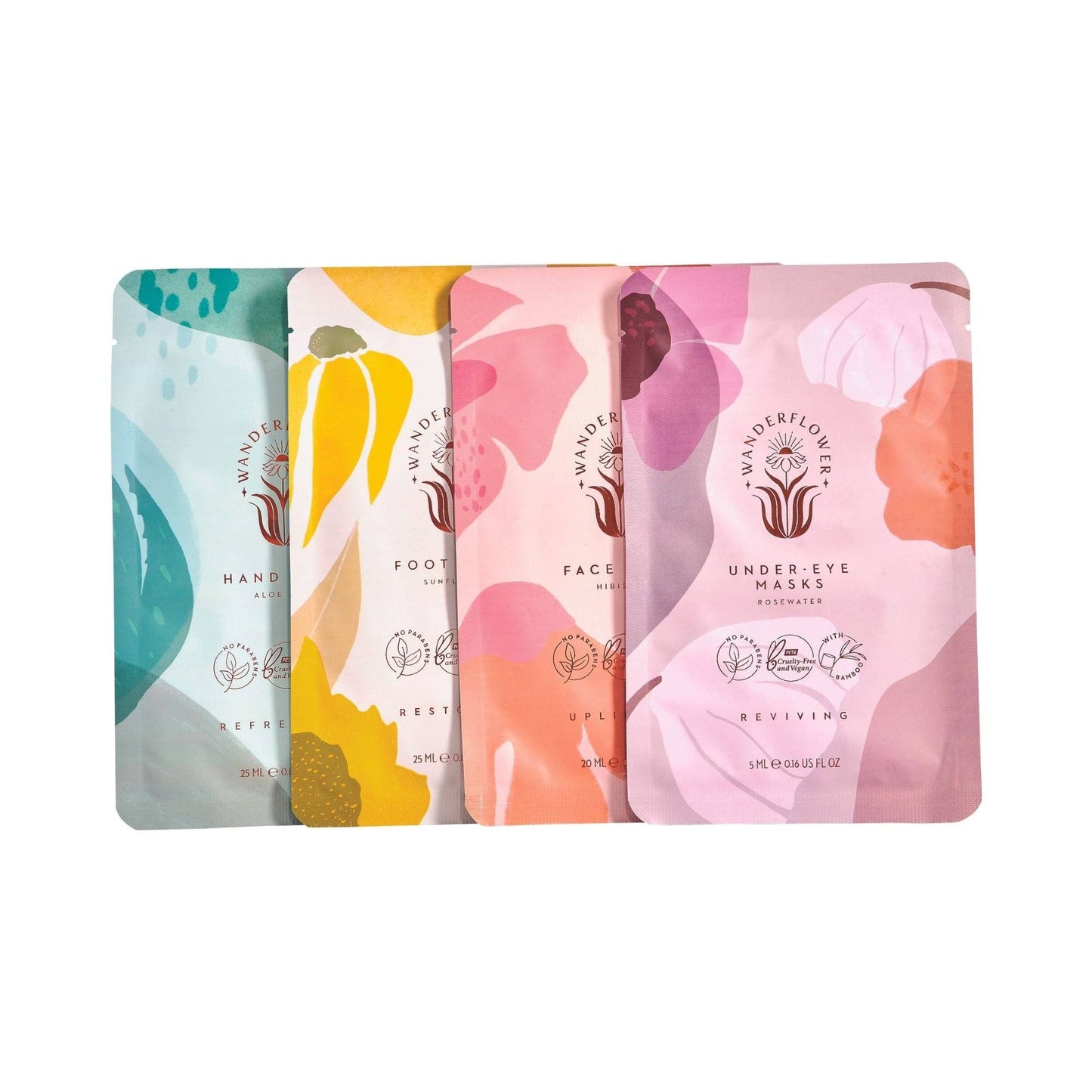 Revitalising Face Hands & Foot Sheet Mask Set