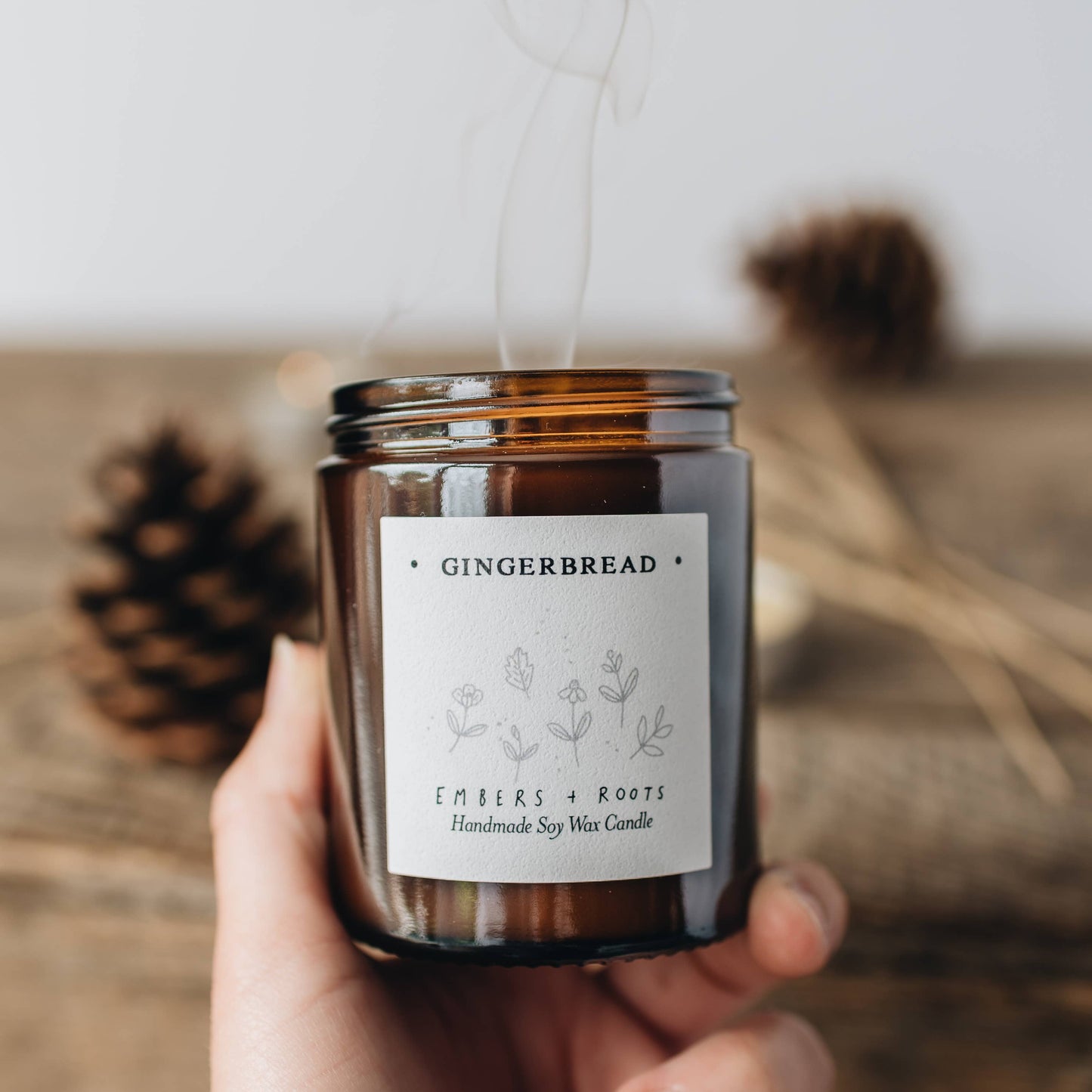 Gingerbread Soy Candle