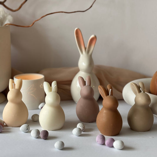 Bunny Soy Wax Candle | Creamy White