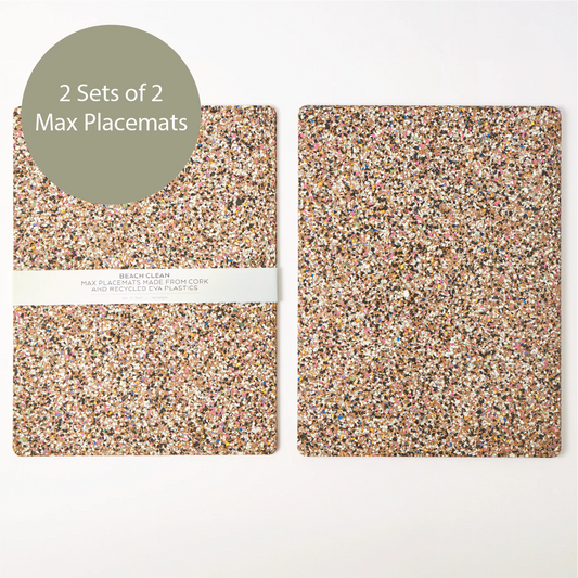 Beach Clean MAX Placemats | Rectangle x2 Sets
