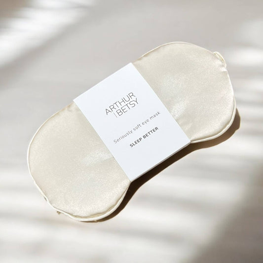 Satin Sleep Mask | Cream
