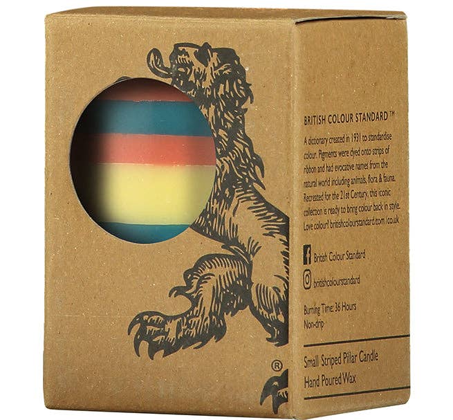 Multi Pillar Candle | British Colour Standard