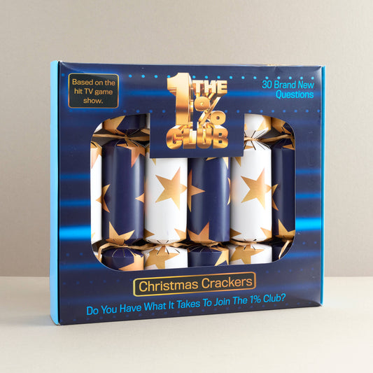 The 1% Club Christmas Crackers