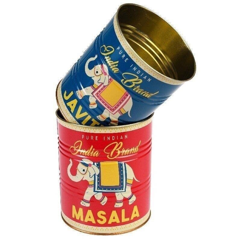 Storage Tins | Masala And Javitri