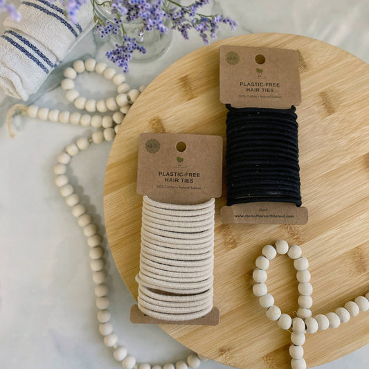 Plastic-Free Hair Ties