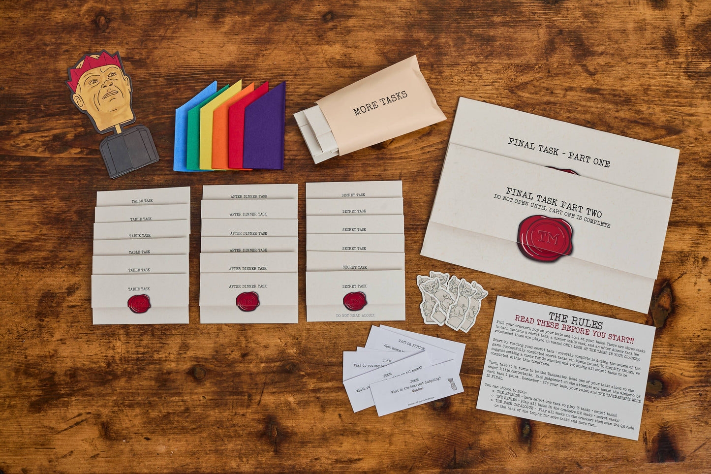 Official Taskmaster 2025 Christmas Crackers | Set of 6