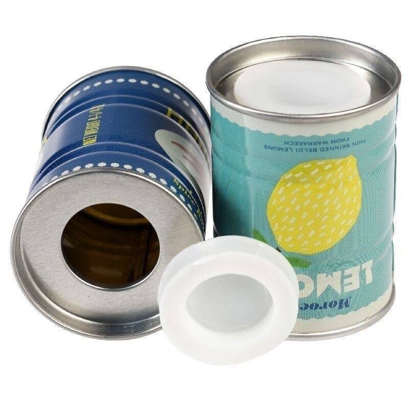 Tin Salt And Pepper Shakers | Lemons And Harissa