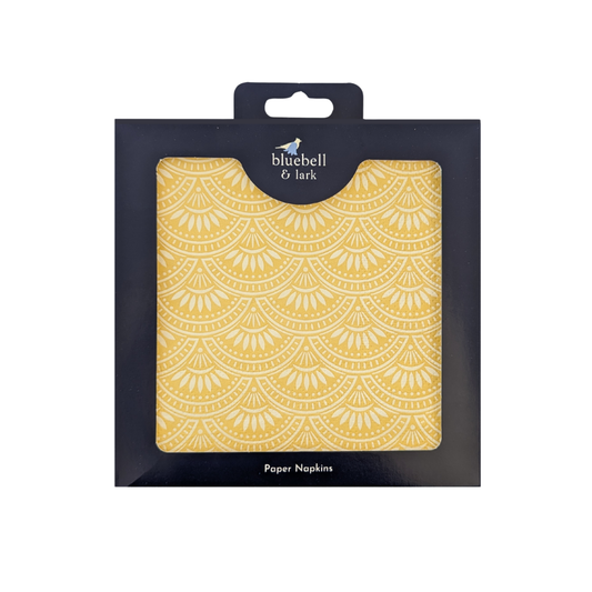 Art Deco Scallop | Paper Napkins