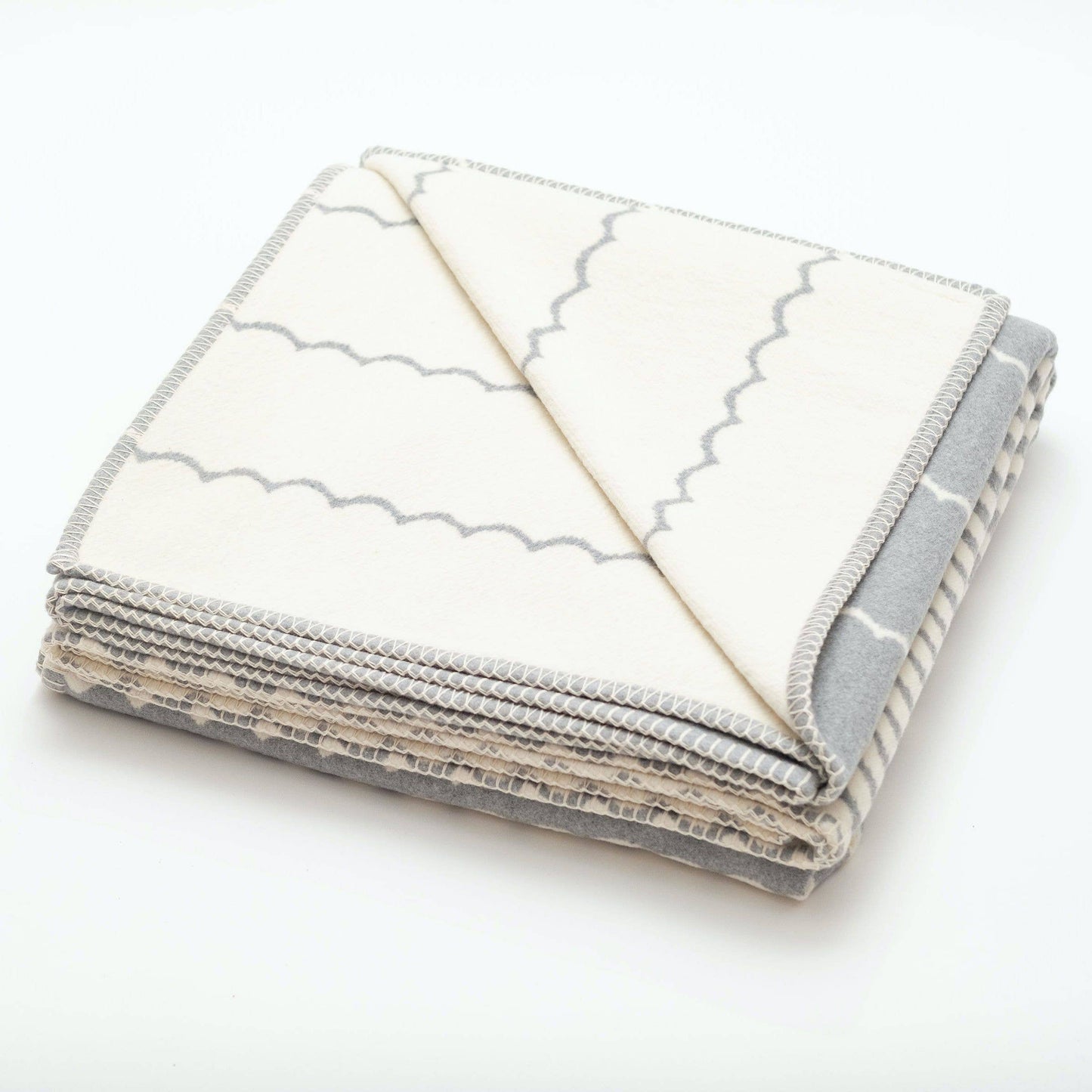 Recycled Cotton Blanket - Swell Grey