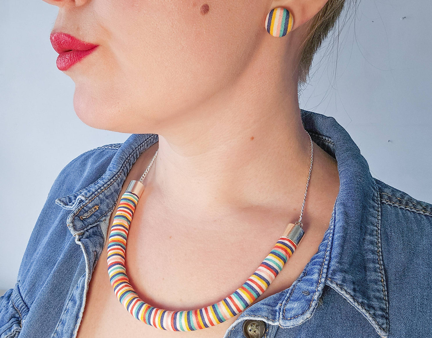 Chunky Single Strand Necklace