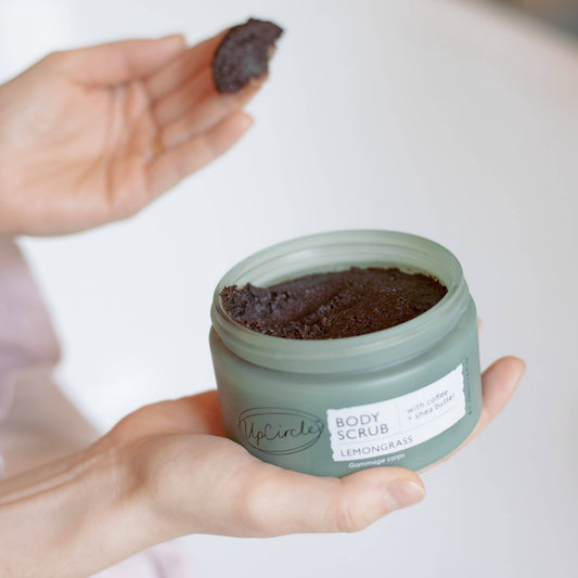 Lemongrass Body Scrub with Coffee + Shea Butter | 220ml
