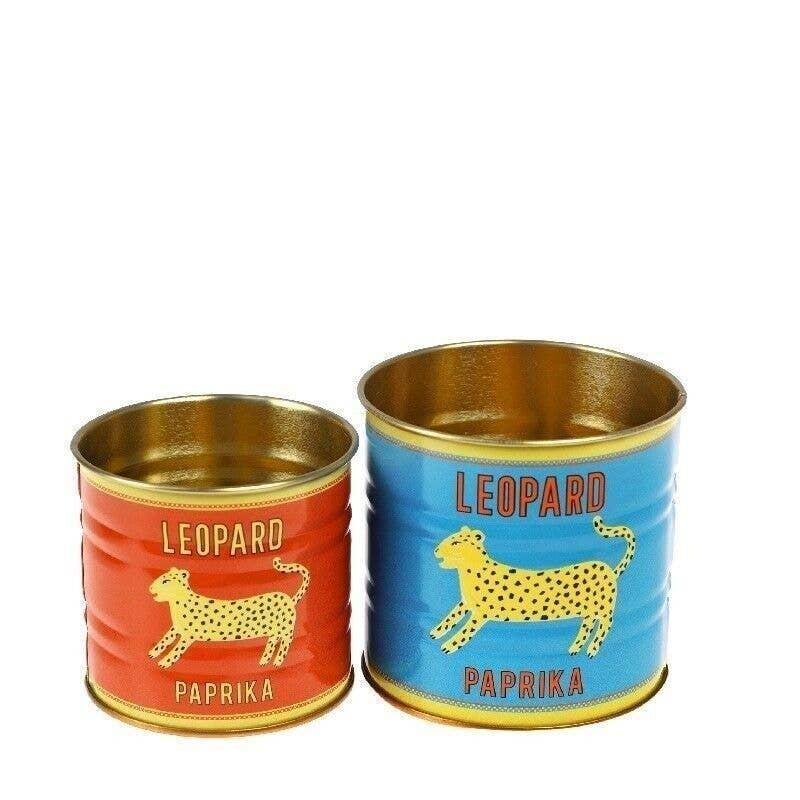 Mini Storage Tins | Leopard