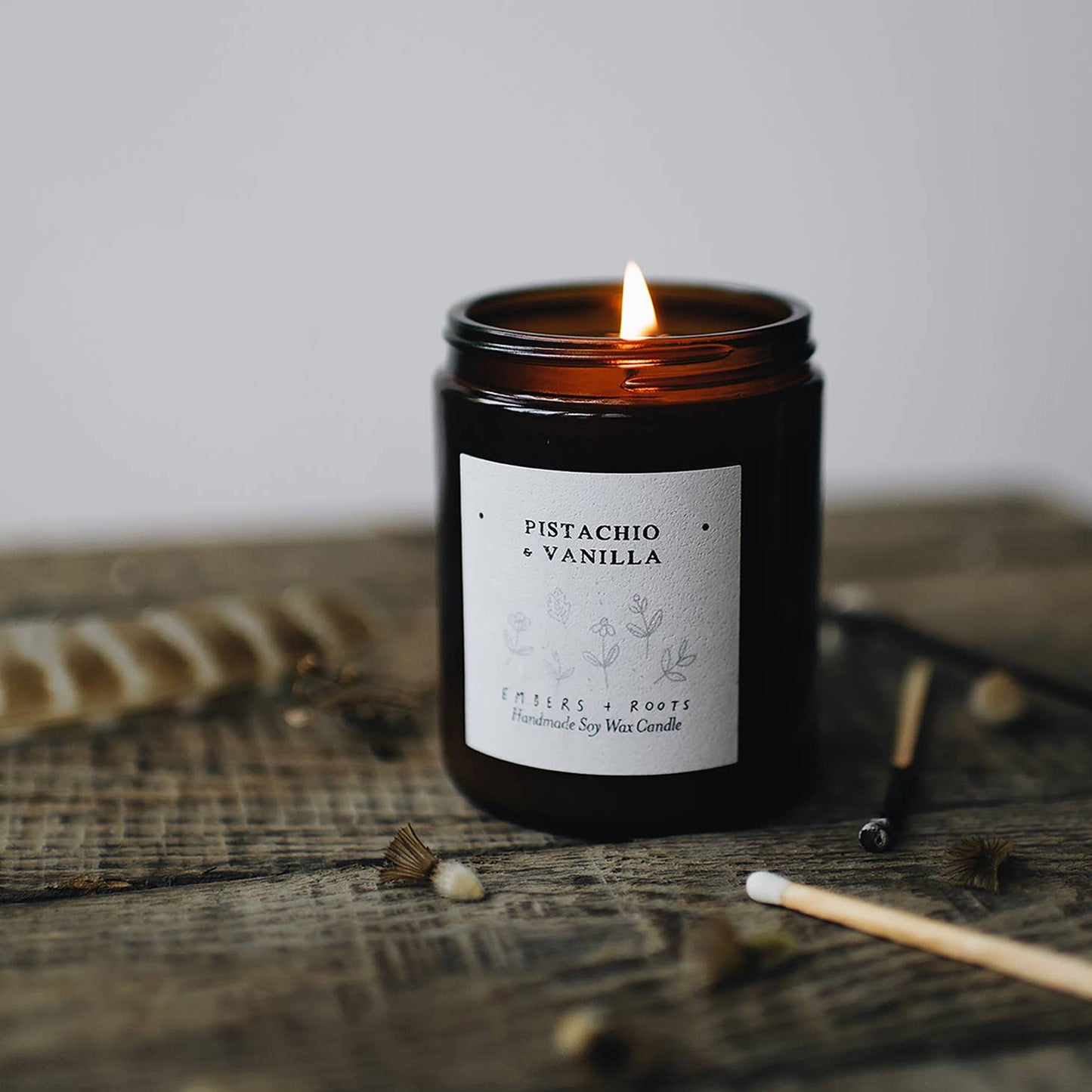 Pistachio & Vanilla Soy Candle