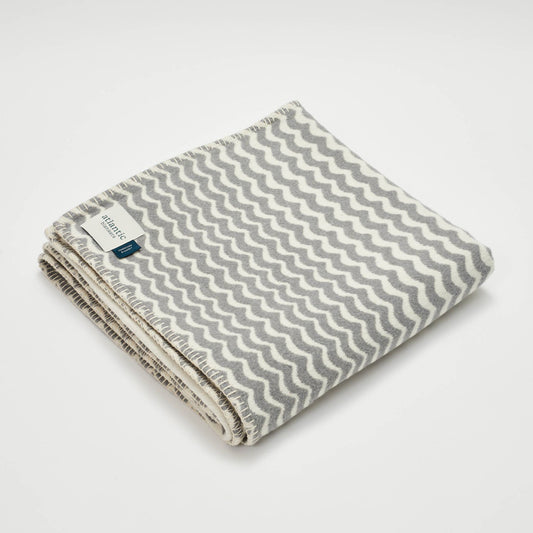 Recycled Cotton Blanket | Grey Swell