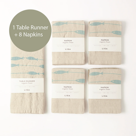 Fish Table Linen Set | Table S/8