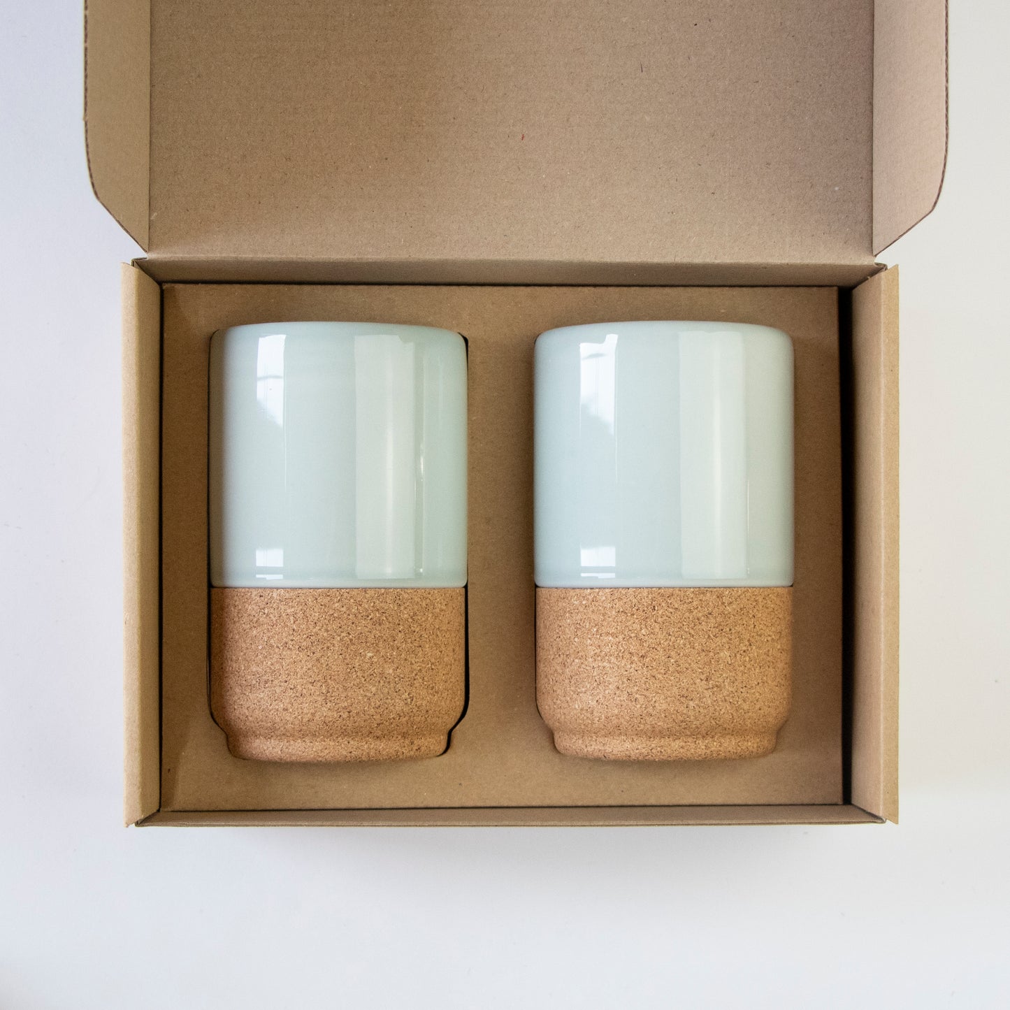 Eco Coffee Mug Set | Large Aqua