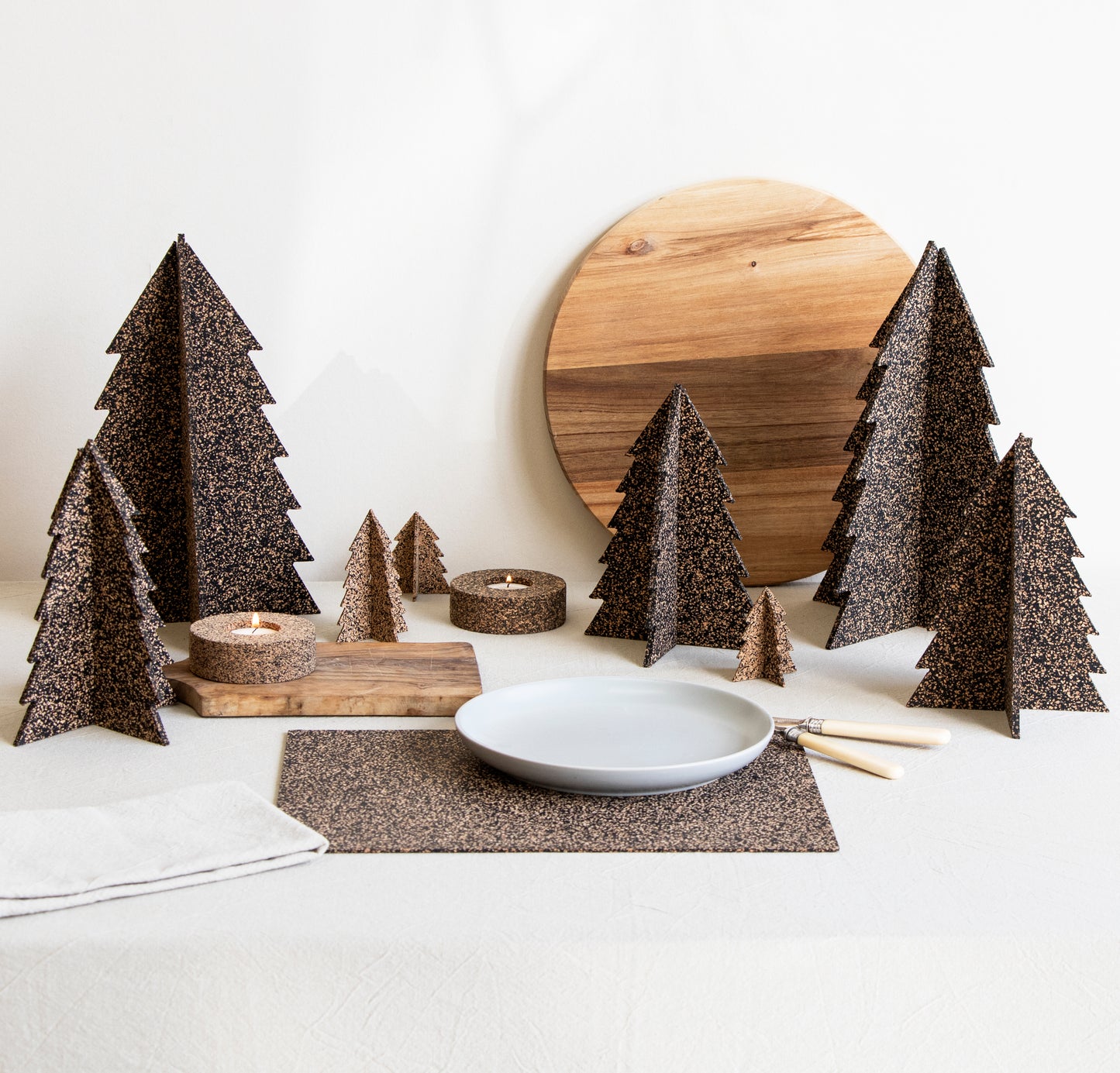 Dash Recycled Rubber & Cork Medium Tree