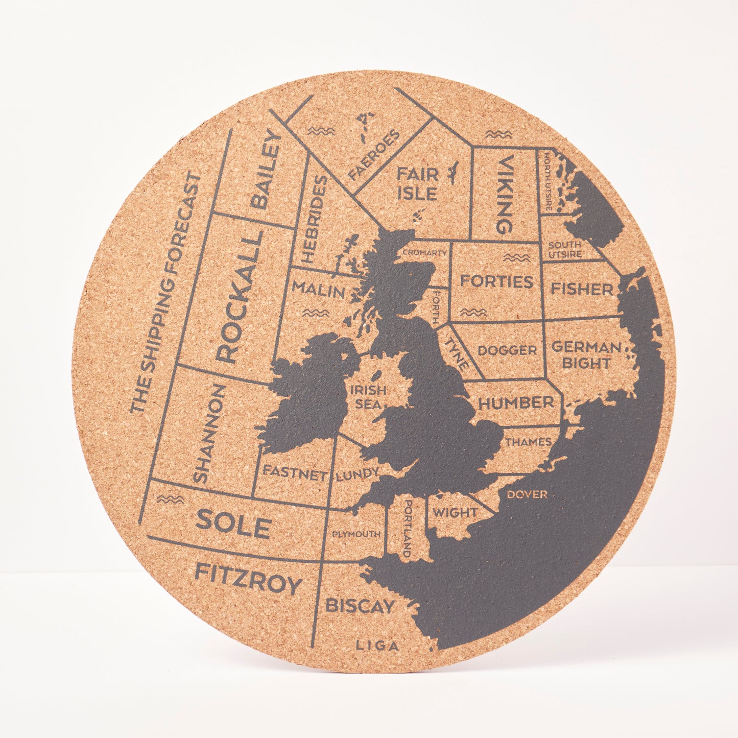 Cork Max Placemats - Shipping Forecast