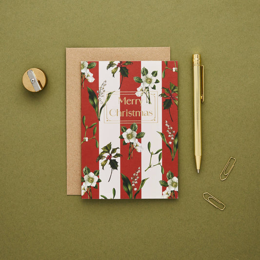 Christmas Card | Candy Stripe