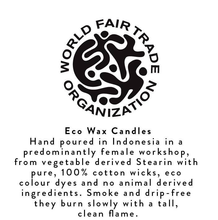 Mixed Cools Eco Dinner Candles, 6 Pack | British Colour Standard