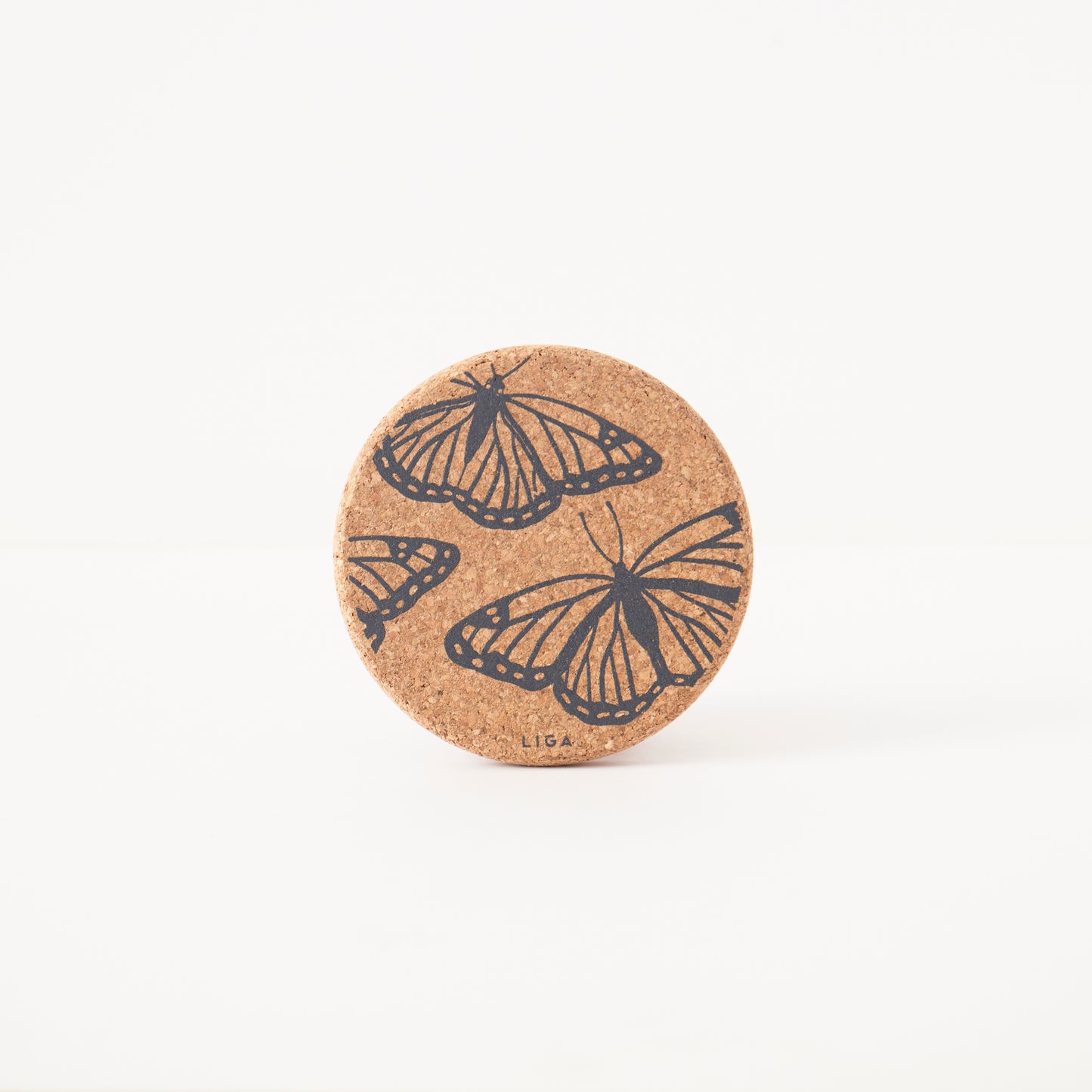 Cork Coaster Butterfly