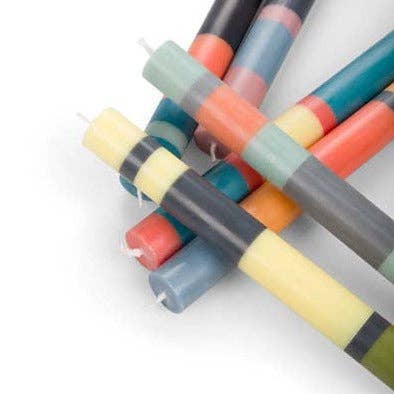 Striped Orange Flame, Venetian & Neyron, 4 Pack | British Colour Standard