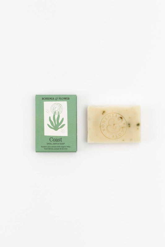 Coast Bar Soap - Organic Seaweed & Tea Tree