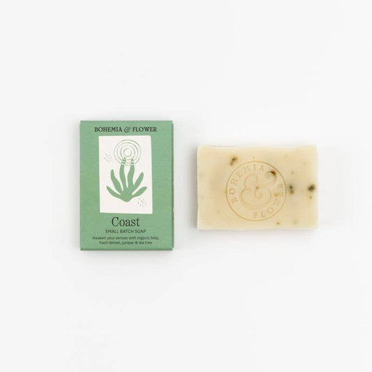 Coast Bar Soap - Organic Seaweed & Tea Tree
