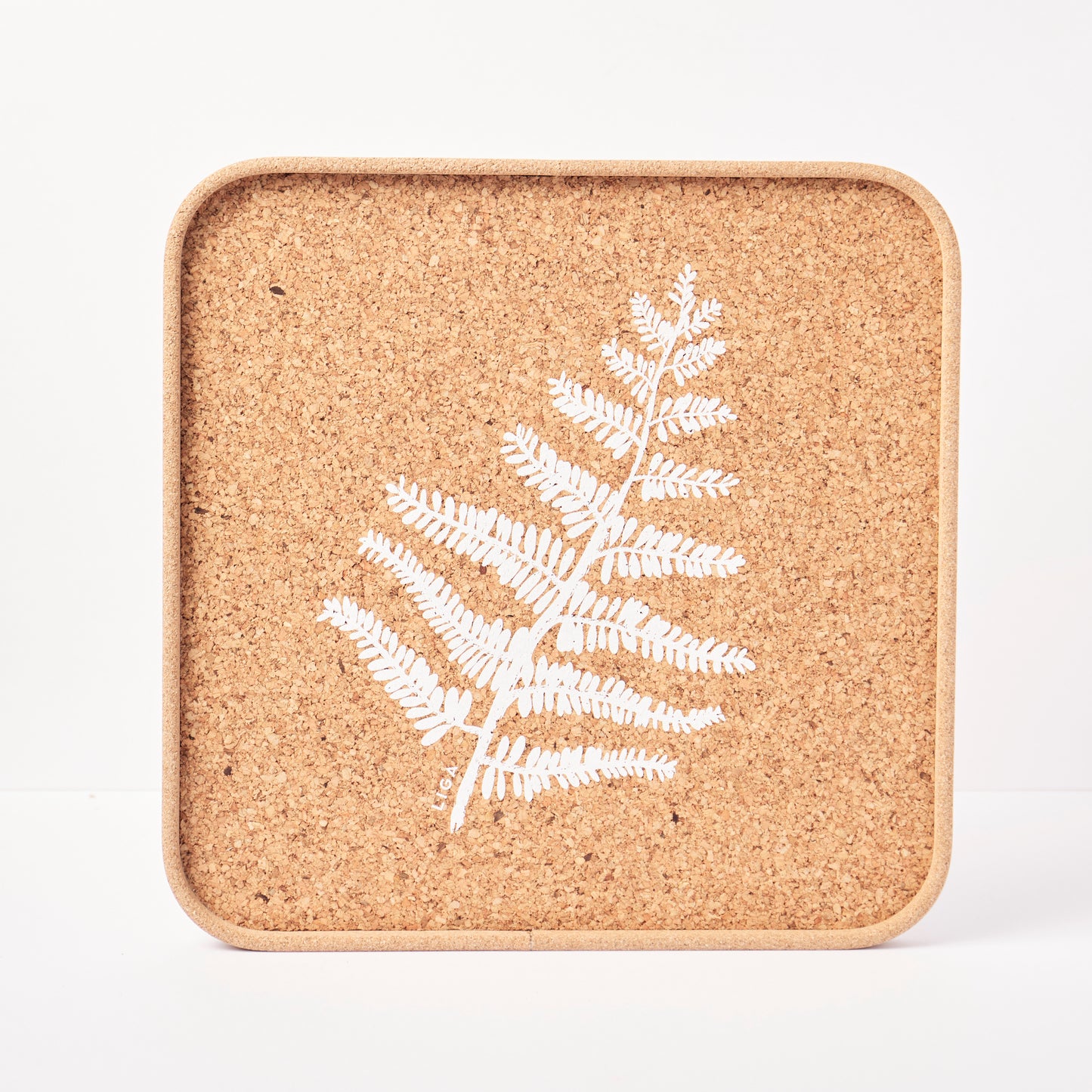 Eco Cork Tray - Fern