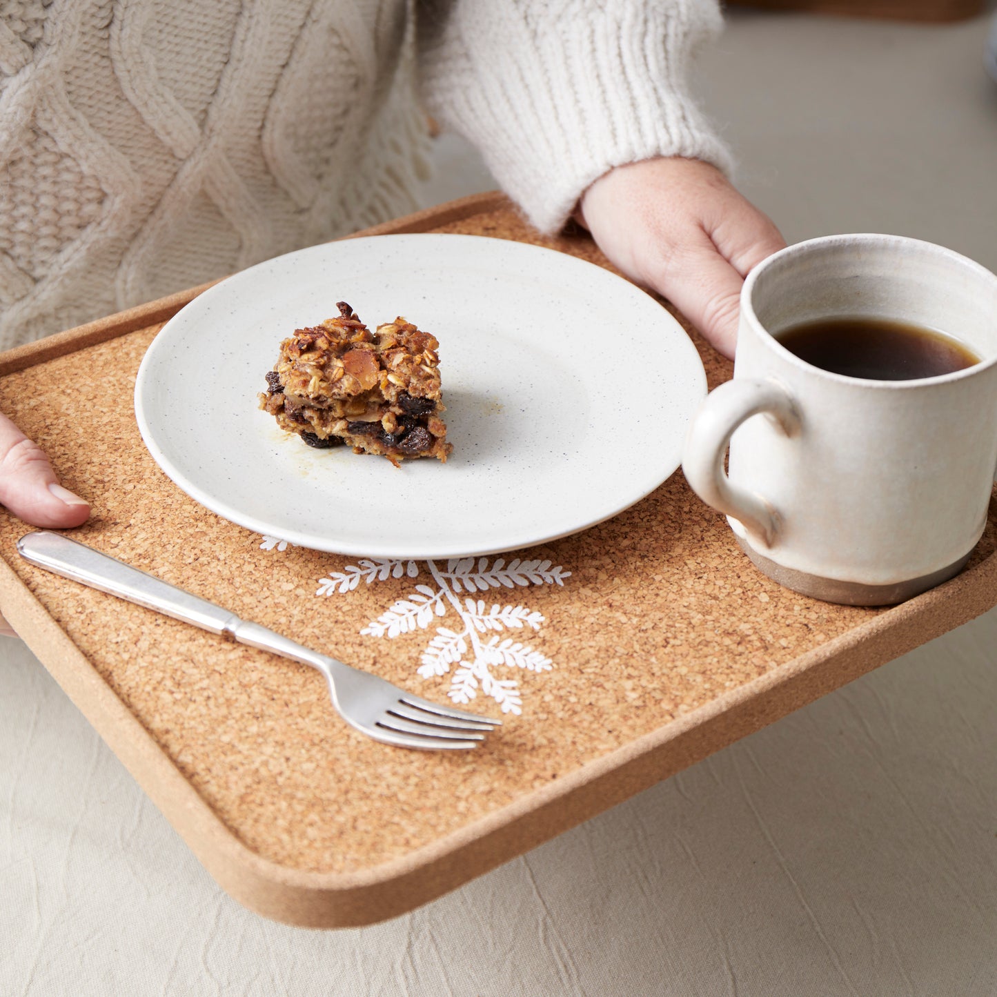 Eco Cork Tray - Fern