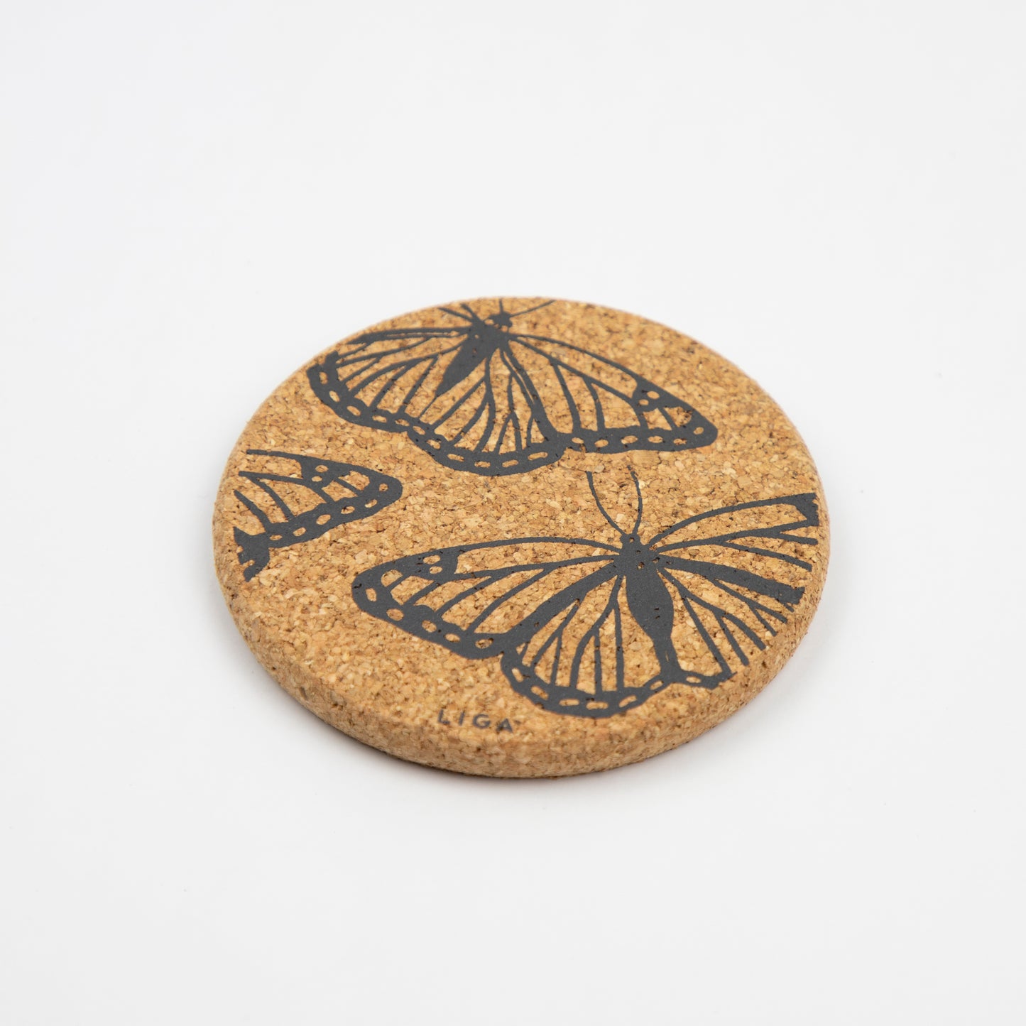 Cork Coaster Butterfly