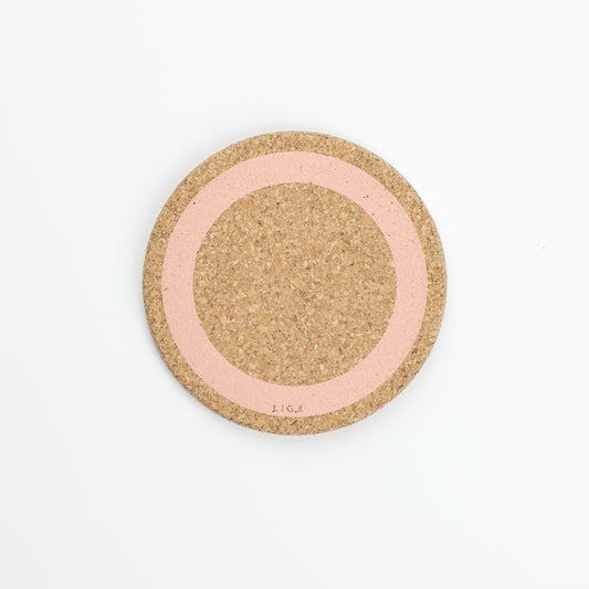 Cork Coaster Earth Rose