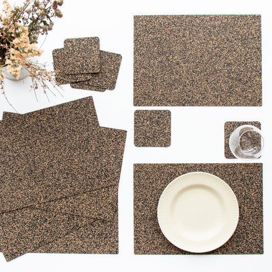 Dash Placemat & Coaster S/6 | Rectangle