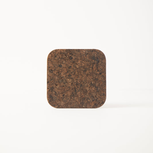 Smoked Cork Coasters | Square