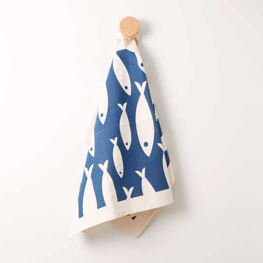 Organic Tea Towels | Fish In The Sea