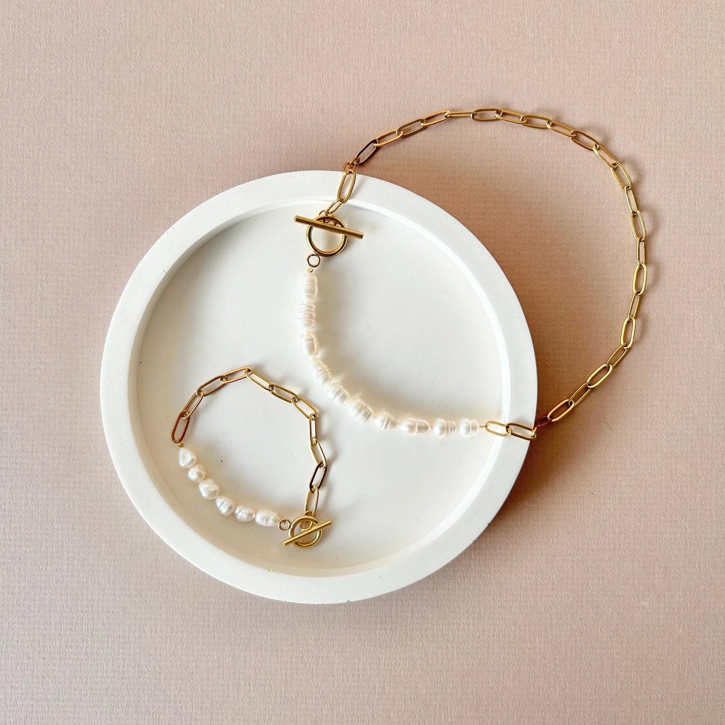 Wave Pearl Bracelet | BespokeAli Studio