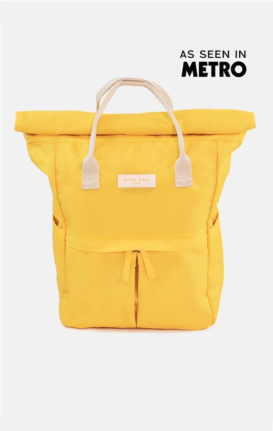KIND Backpack - Medium - Tuscan Sun Yellow