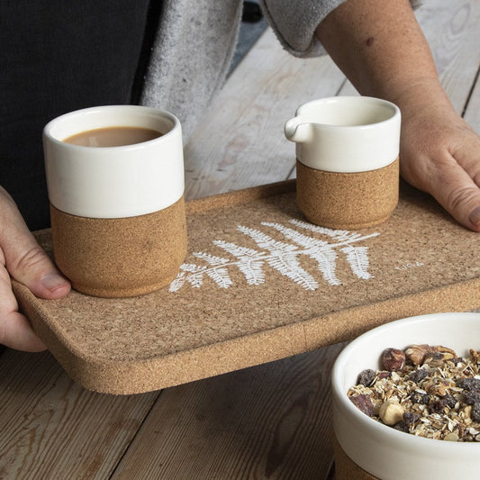 Cork Drinks Tray | Fern