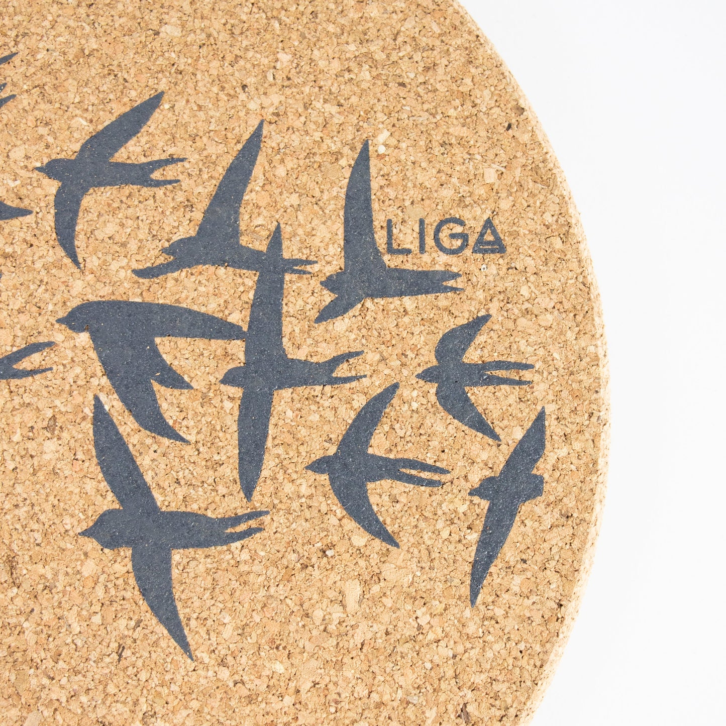 Cork Mats | Swallows Grey