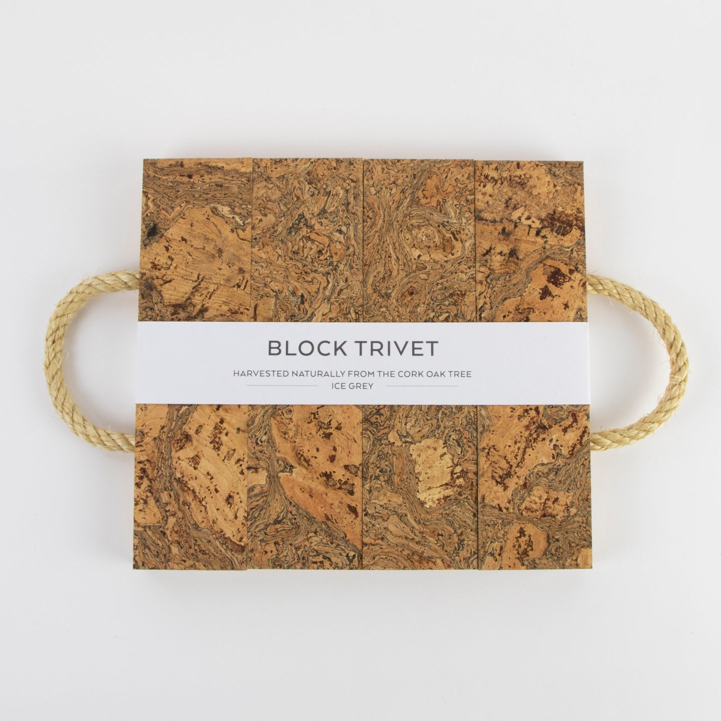 Natural Cork Block Trivet