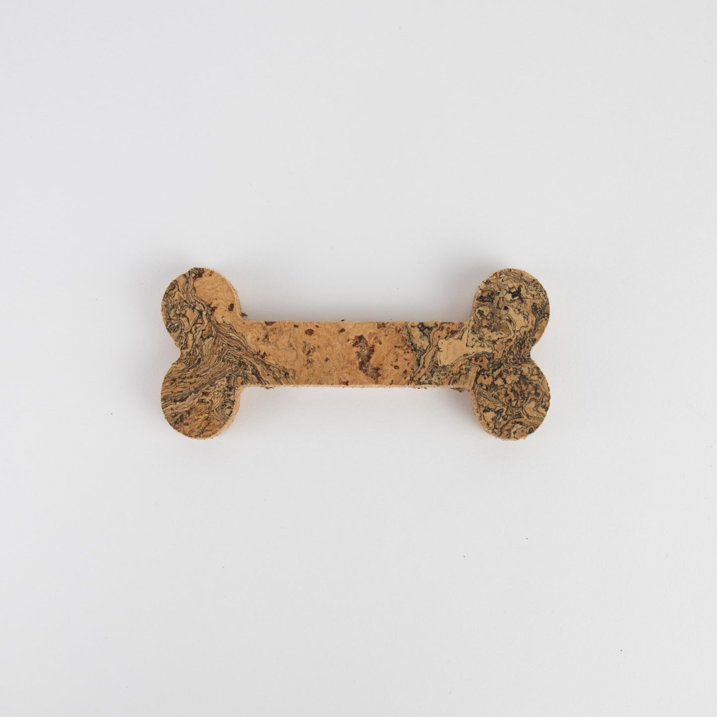Natural Cork Dog Bone Magnet