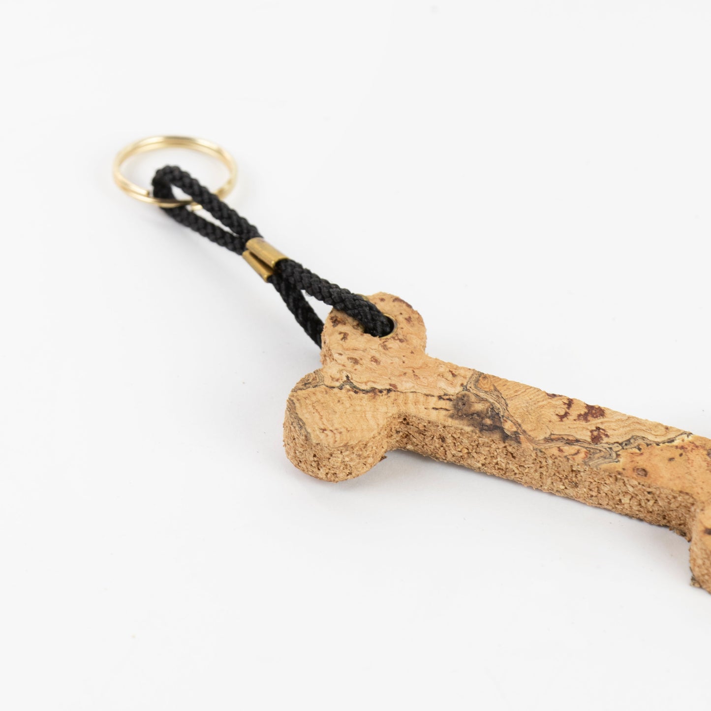 Eco Keyring | Natural Cork Bone