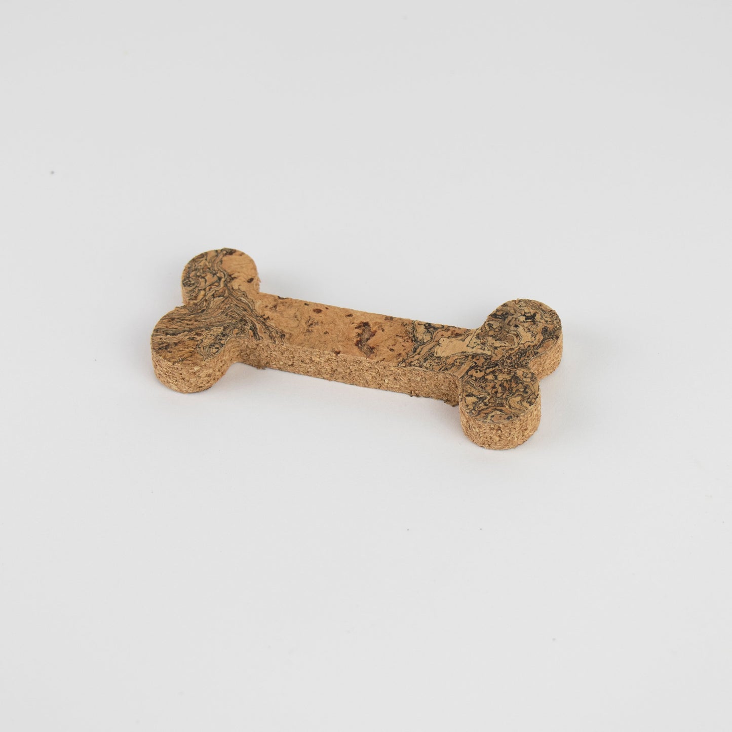 Natural Cork Dog Bone Magnet