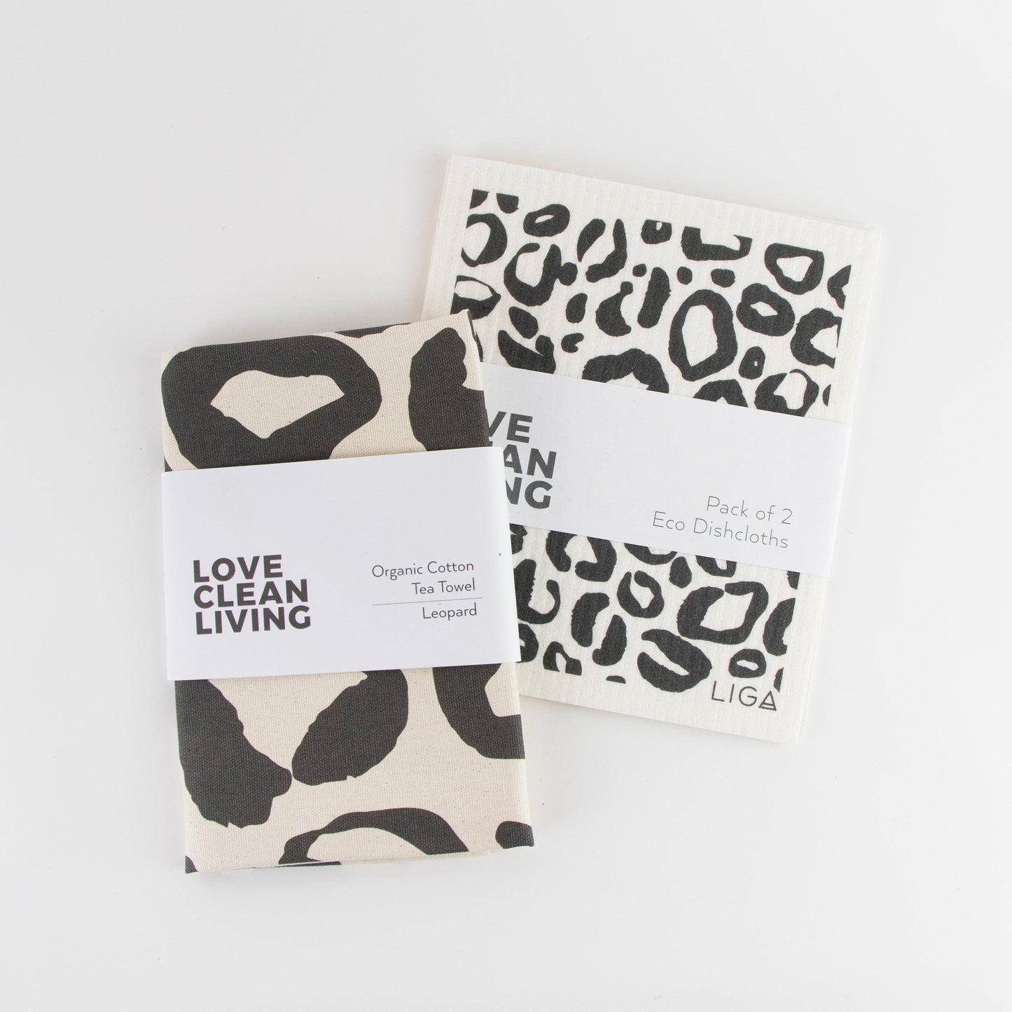 Eco Dishcloths | Leopard + Wild Tiger