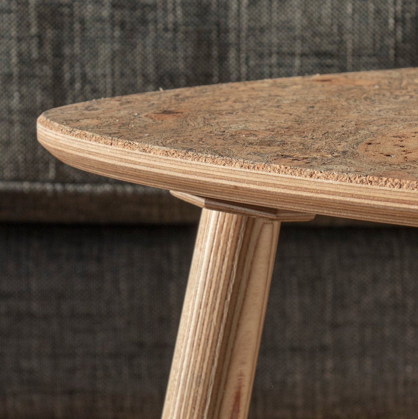 Oval Coffee Table I Natural Cork