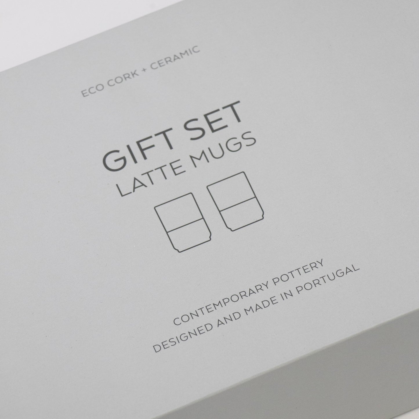 Eco Coffee Mug Gift Set | Large Cream