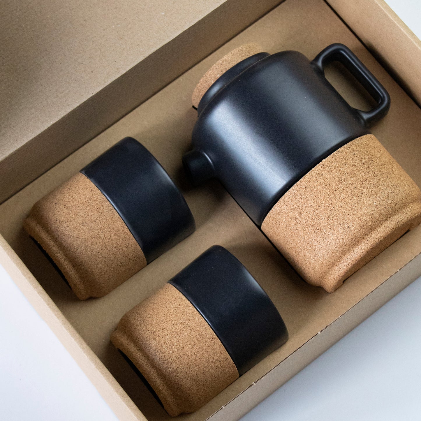 Tea For Two Gift Set | Matt Black